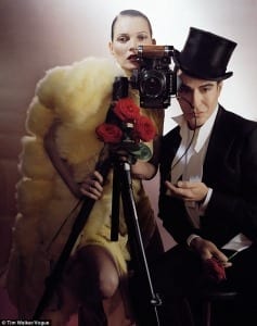 John Galliano & Kate Moss for Vogue - December 2013